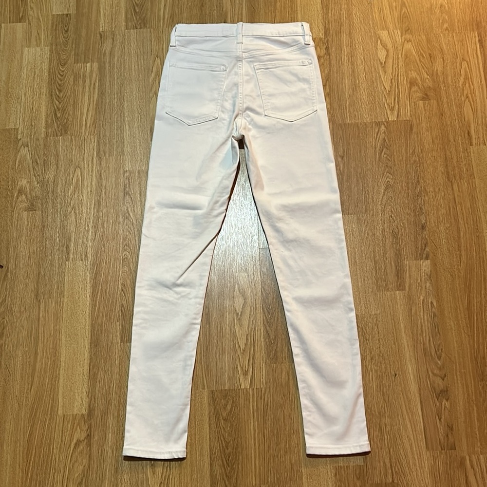 Banana Republic Stylish Women's White High Rise Skinny Jeans Size 27 / 4 - Picture 8 of 11